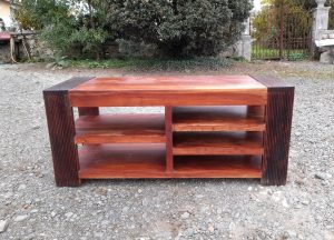 Meuble TV / enfilade en acacia n°1102