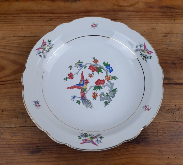 Plat vintage Lunéville n°1253