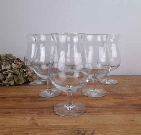 Lot de 6 grands verres n°2301