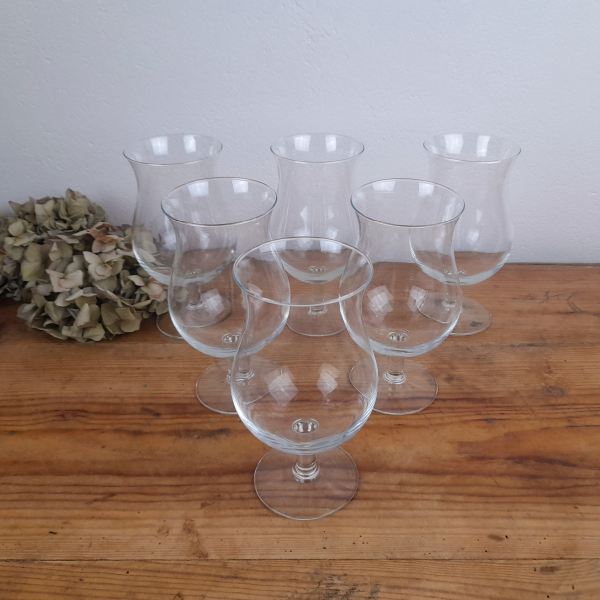 Lot de 6 grands verres n°2301