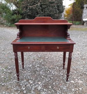 Ancien bureau a gradin en acajou n°1295 - 1287