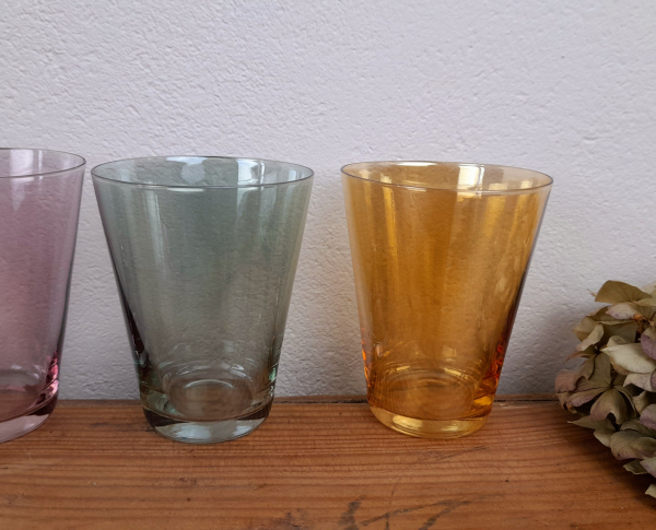 Lot de 5 verres vintages n°1962