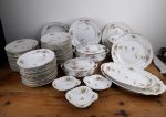 Ancien service en porcelaine de Limoges 70 pieces n°1953