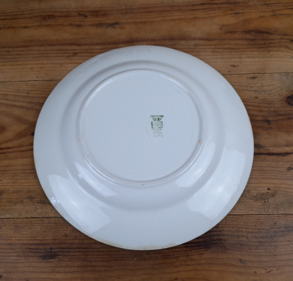 Grand plat vintage Digoin n°1932