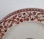 Ancien plat en faience de Gien n°1697