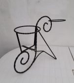 Porte plante vintage en fer forgé n°1883