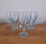 Lot de 6 verres vintages n°1905