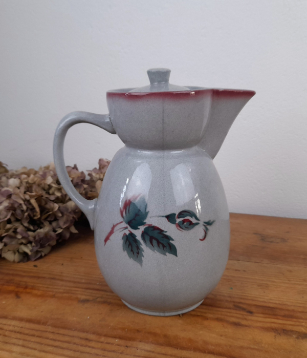 Cafetière / théière vintage Sarreguemines n°2001