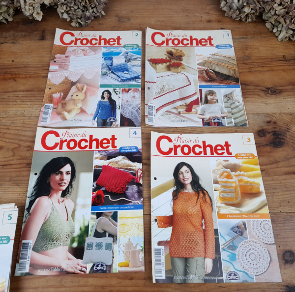 Plaisir du crochet du n°1 au n°25 ref 2090