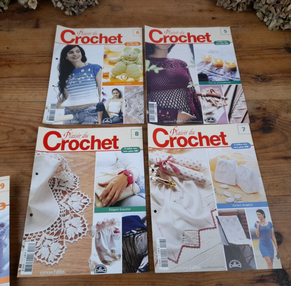 Plaisir du crochet du n°1 au n°25 ref 2090