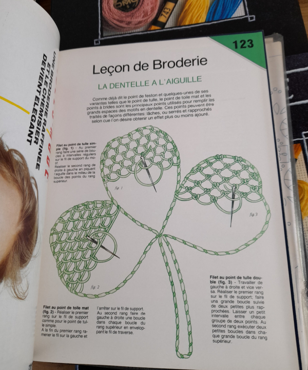 Broderie passion n°1 au n°70 ref 2092