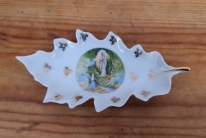 Coupelle en porcelaine de Limoges / Lourdes / n°2203