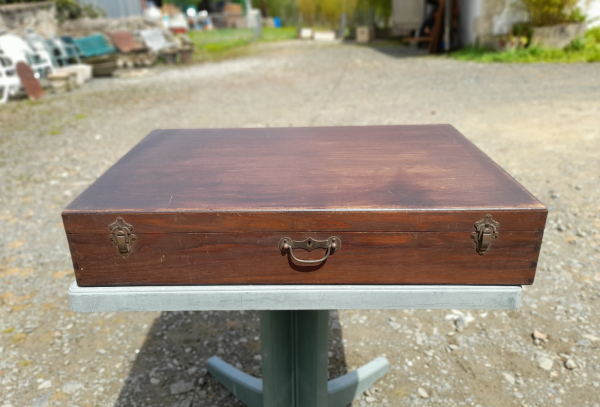 Ancienne valise en bois n°2243