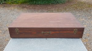 Ancienne valise en bois n°2244