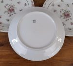 Lot de 6 assiettes plates vintages Limoges n°5051