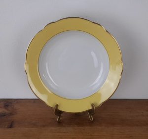 Plat vintage Lunéville Jonquille n°5196