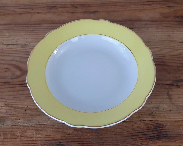 Plat vintage Lunéville Jonquille n°5196