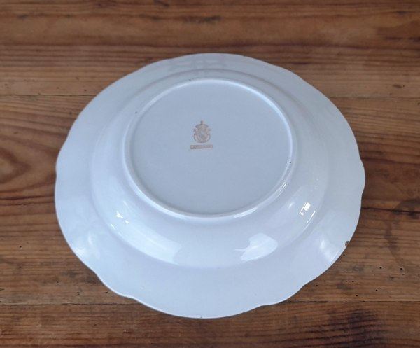 Plat vintage Lunéville Jonquille n°5196