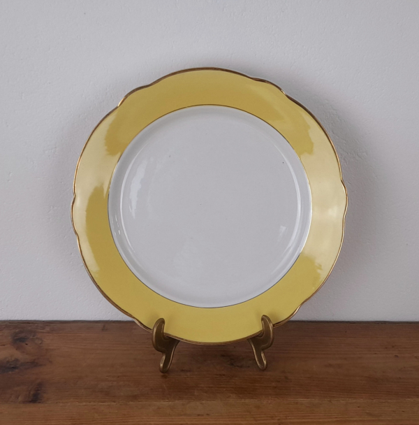 Plat vintage Lunéville Jonquille n°5197