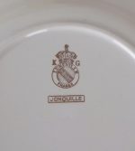 Lot 6 assiettes creuses vintages Lunéville Jonquille n°5199