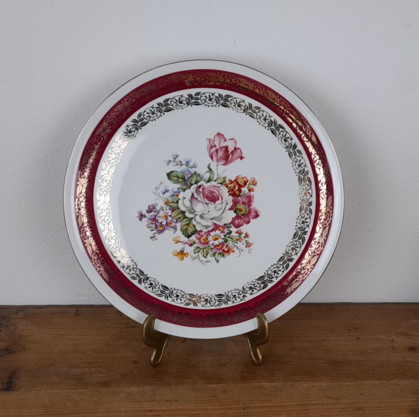 Plat vintage en porcelaine n°5329