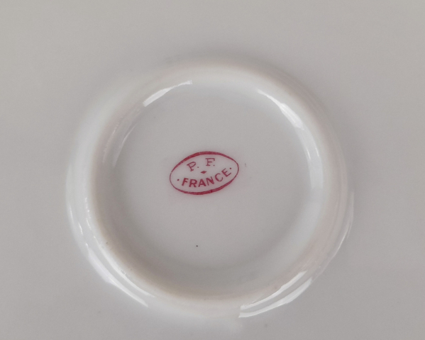 Plat a gateaux vintage en porcelaine n°5340