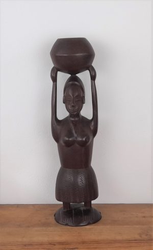 Statue africaine en bois n°5352