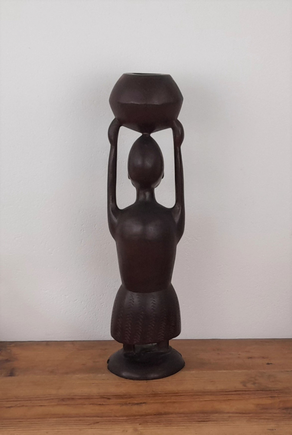 Statue africaine en bois n°5352