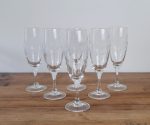 Lot de 6 flutes a champagne n°5596