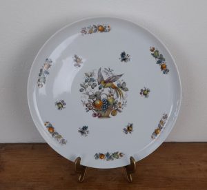 Grand plat a tarte vintage n°5798