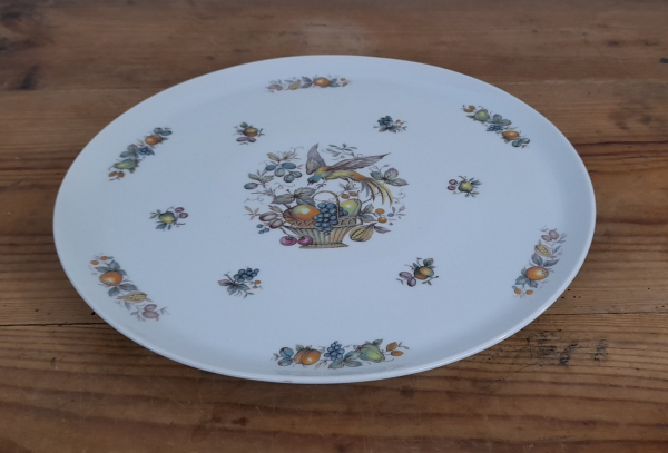 Grand plat a tarte vintage n°5798