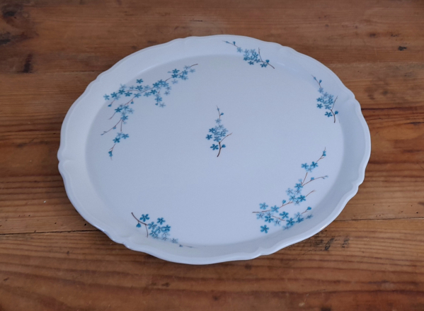 Ancien plat a tarte Boyer Limoges n°5836