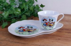 Tasse Vintage Walt Disney Minnie Mickey n°5915