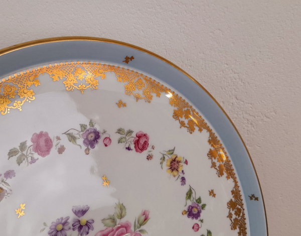 Grand plat Porcelaine Couleuvre n°5984