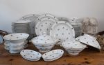 Service de table en porcelaine de Limoges Lanternier n°5455