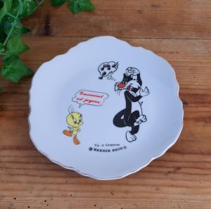 Assiette vintage Titi et Grosminet Warner Bros n°5944