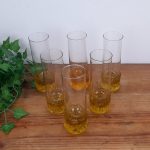 Lot de 6 verres vintages n°6043