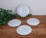 Lot 4 assiettes a dessert vintages HBCM Montereau n°6075