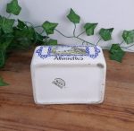 Boite a allumettes vintage en faience n°6198