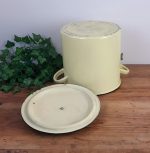 Cocotte / Faitout vintage en tôle émaillée n°1088