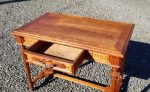 Ancien bureau en noyer n°4458