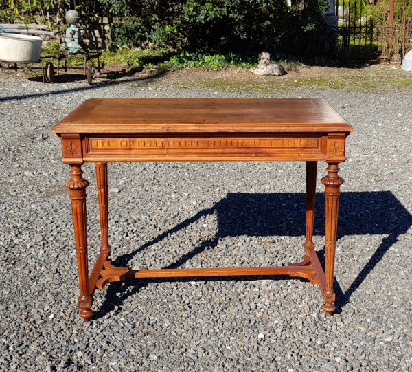 Ancien bureau en noyer n°4458