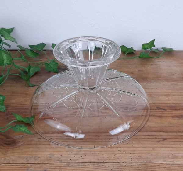 Compotier vintage en verre n°4425