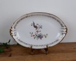 Plat vintage en porcelaine n°4432