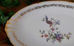 Plat vintage en porcelaine n°4432