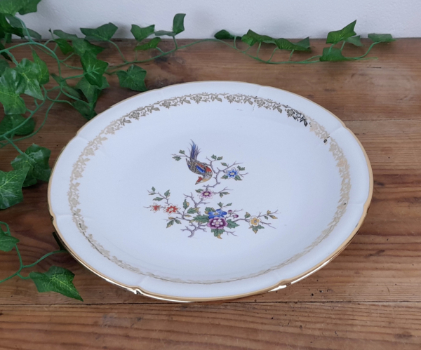 Plat vintage en porcelaine n°4433