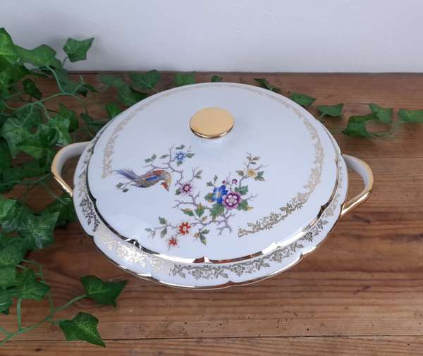 Soupière vintage en porcelaine n°4437