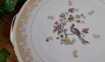 Plat a gateaux vintage en porcelaine n°4438