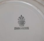 Plat vintage Lunéville Marguerites n°4476