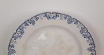 Ancien plat UC Sarreguemines Vichy n°4482